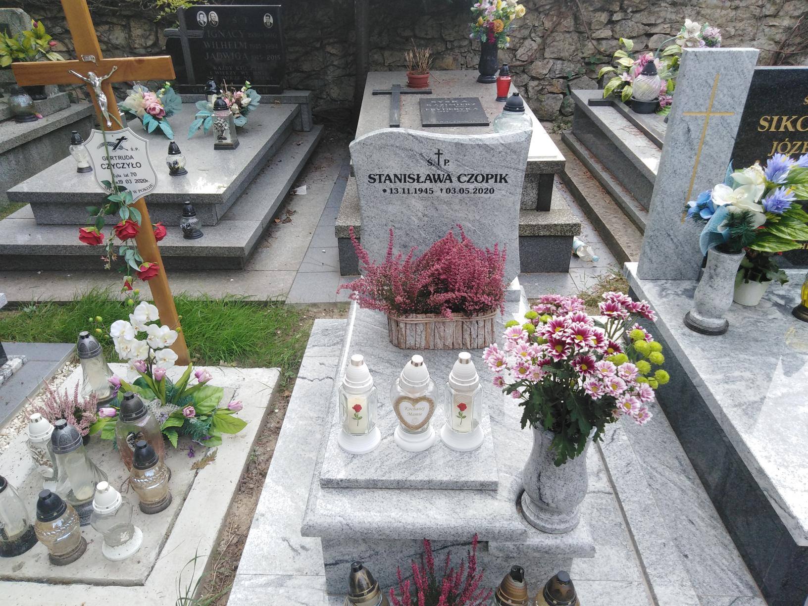 Grób Stanisława Czopik
