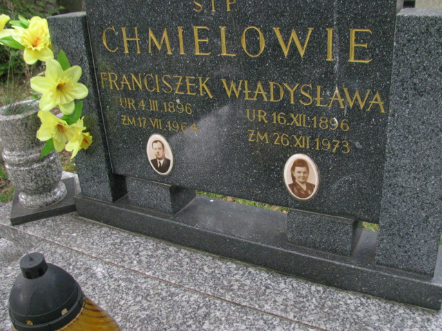 Władysława Chmiel 1896 Chrzanów św. Mikołaja - Grobonet - Wyszukiwarka osób pochowanych